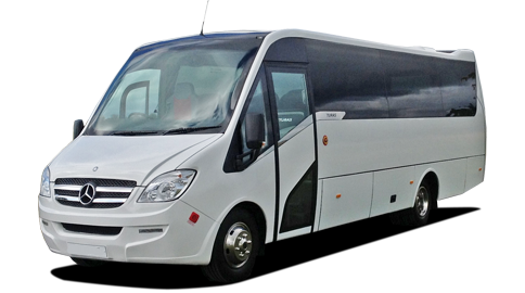 Transport Solutions - Midi coaches available seating up to 35 passengers.